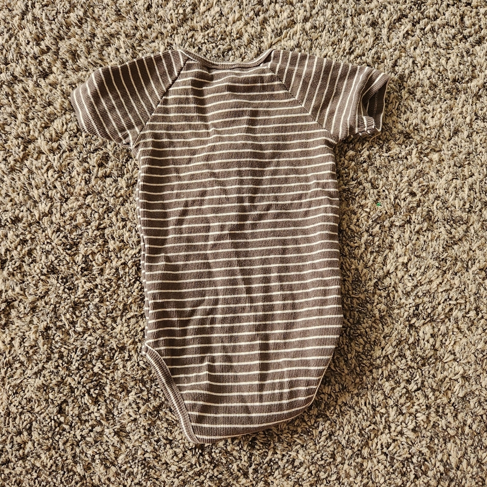 Jamie Kay Fine Rib Striped One Piece - Picture 4 of 5